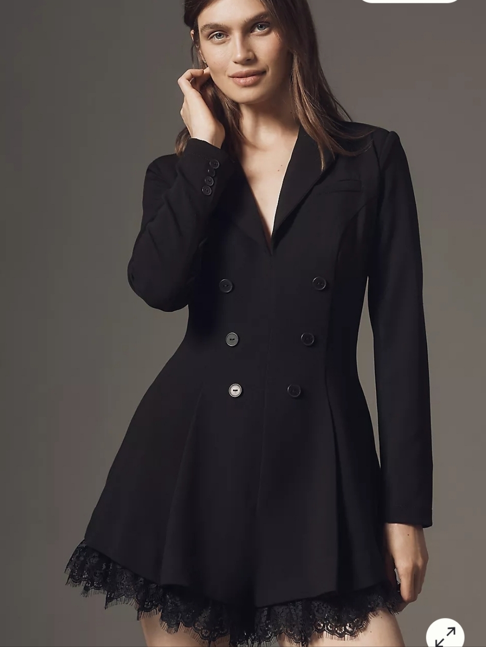 Anthro Tuxedo ROMPER